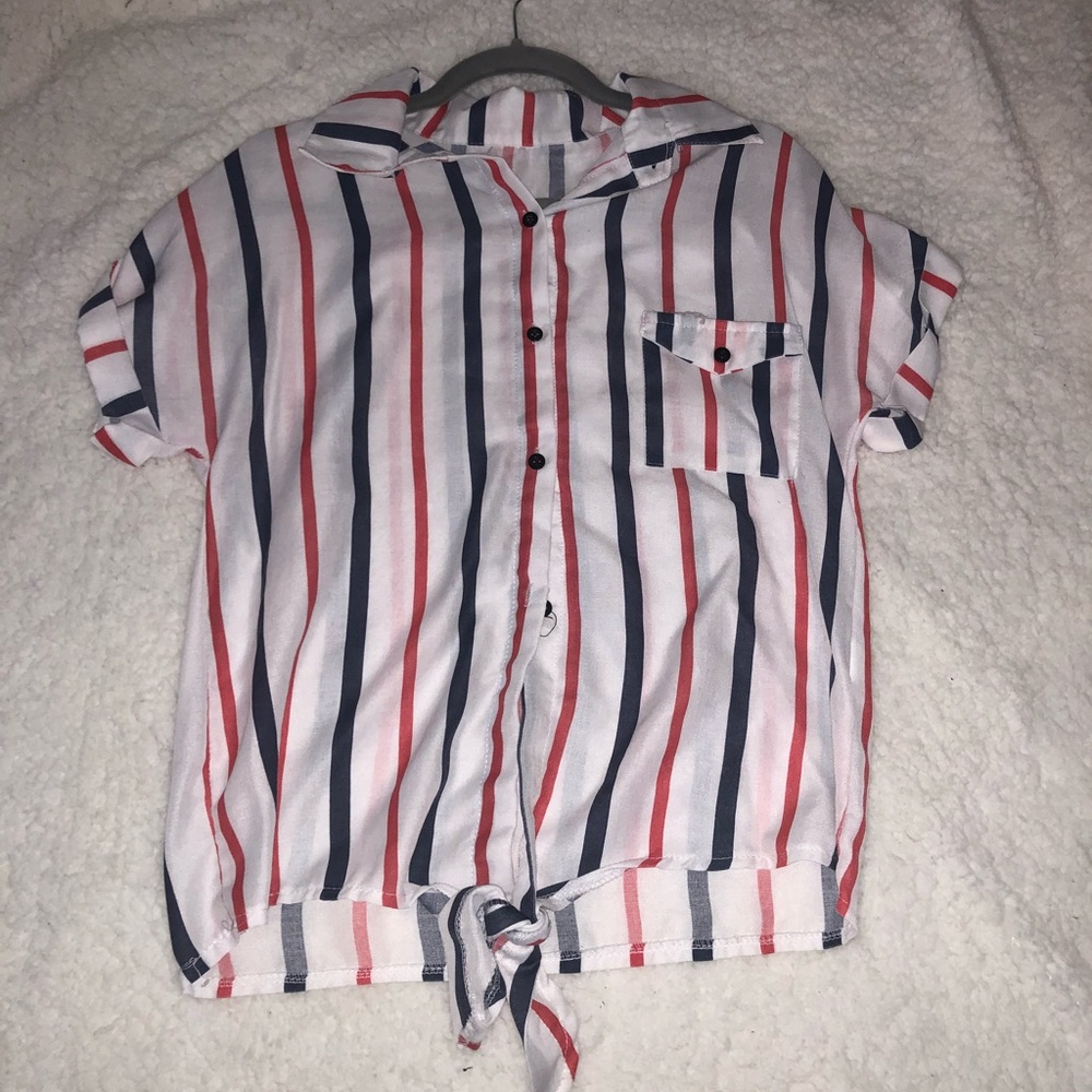 Shein Button Up Blouse